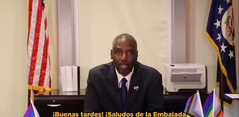 Isiah Parnell, encargado de Negocios de la embajada de Estado Unidos en Republica Dominicana.
