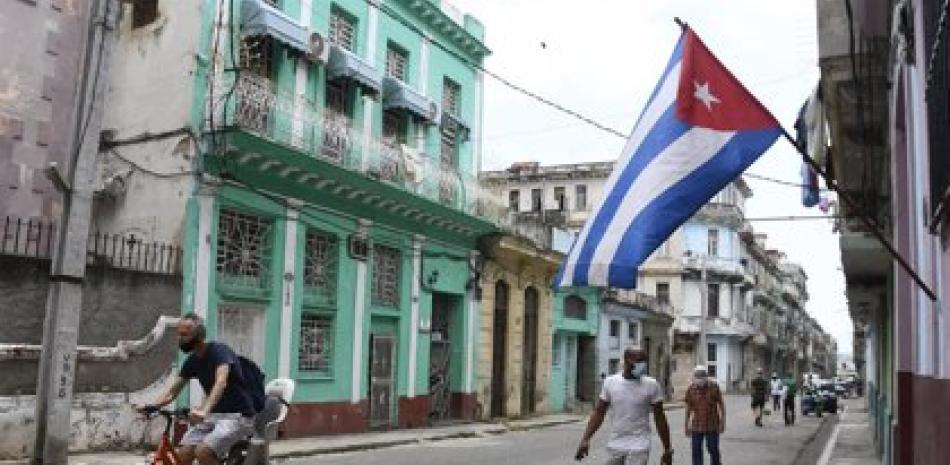 Una calle de La Habana.