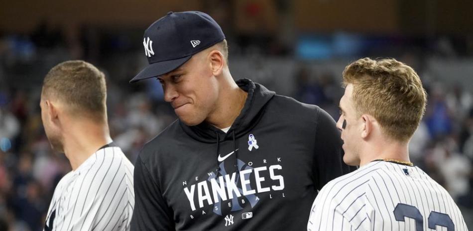 Aaron Judge ha estado ausente de la alineación de los Yankees