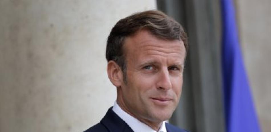 Presidente de Francia Enmanuel Macron