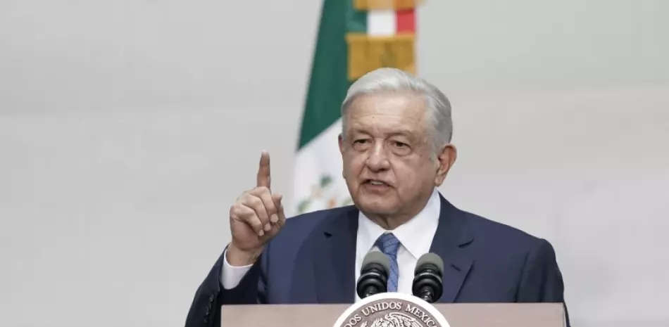 El presidente de México Andrés Manuel López Obrador durante un evento por su quinto aniversario en el cargo, el 1 de julio de 2023, en Ciudad de México.