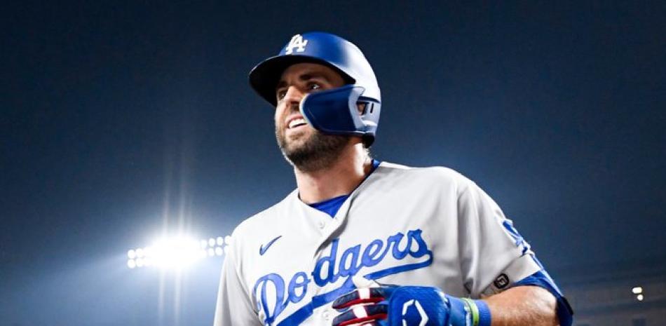 Chris Taylor luego de realizar el recorrido de las bases.