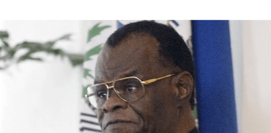 Boniface Alexandre, expresidente provisional de Haití