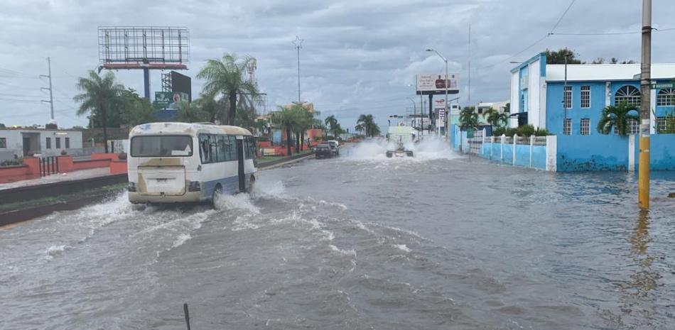 SITUACIÓN TORMENTA FRANKLIN DESDE PUERTO PLATA