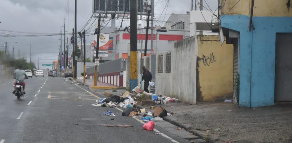 Así se encuentra la basura en sectores de SDE