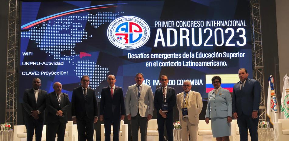 La Asociación Dominicana de Rectores de Universidades (ADRU), organiza el evento