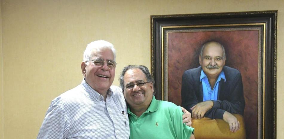Miguel Feris Chalas junto a José Manuel Mallén. Feris Chalas asumirá por quinto año la presidencia de las Estrellas.