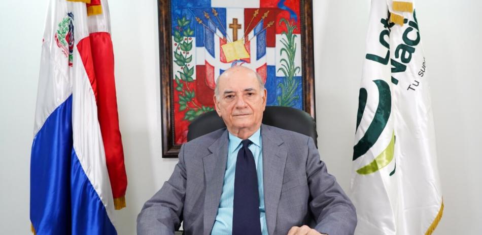 Teófilo Quico Tabar, administrador general de la Lotería Nacional.