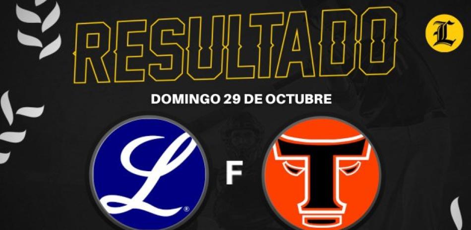 RESUMEN TIGRES DEL LICEY VS TOROS DEL ESTE  31 OCT 2023  SERIE REGULAR LIDOM