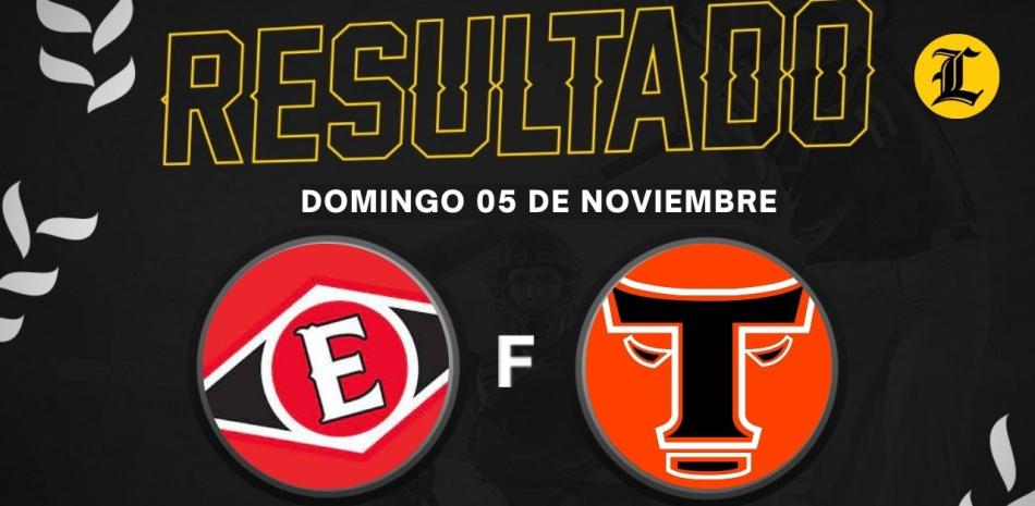 Resumen Toros del este VS Leones del Escogido Domingo 05 noviembre 2023