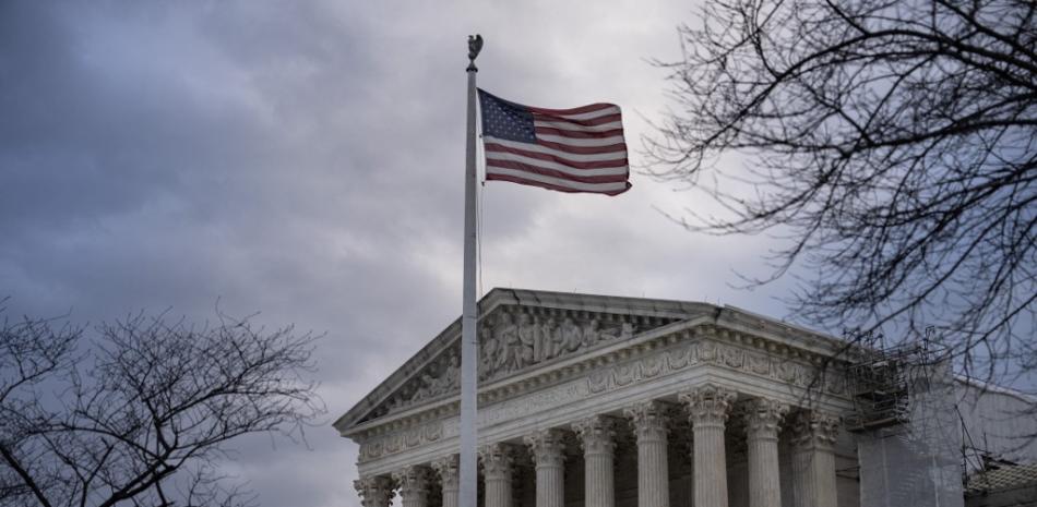 Una vista de la Corte Suprema de Estados Unidos la mañana del jueves 4 de enero de 2024 en Washington, DC.