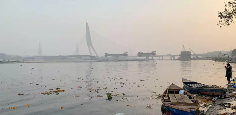 Yamuna, el principal rio de Nueva Delhi