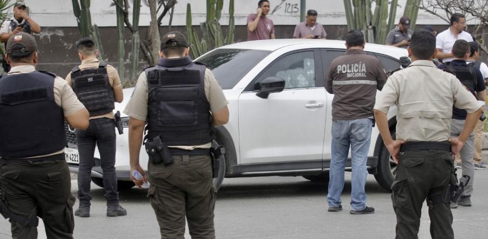 Miembros de la Policía Nacional de Ecuador