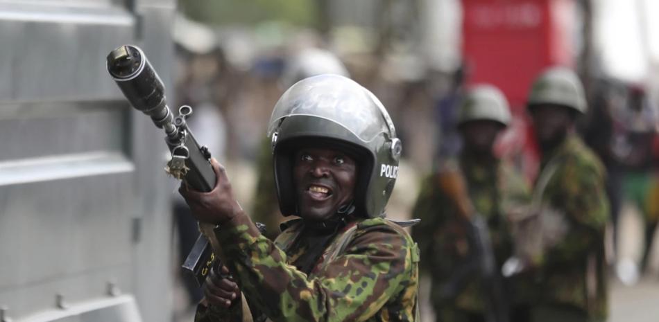 Policía de Kenia