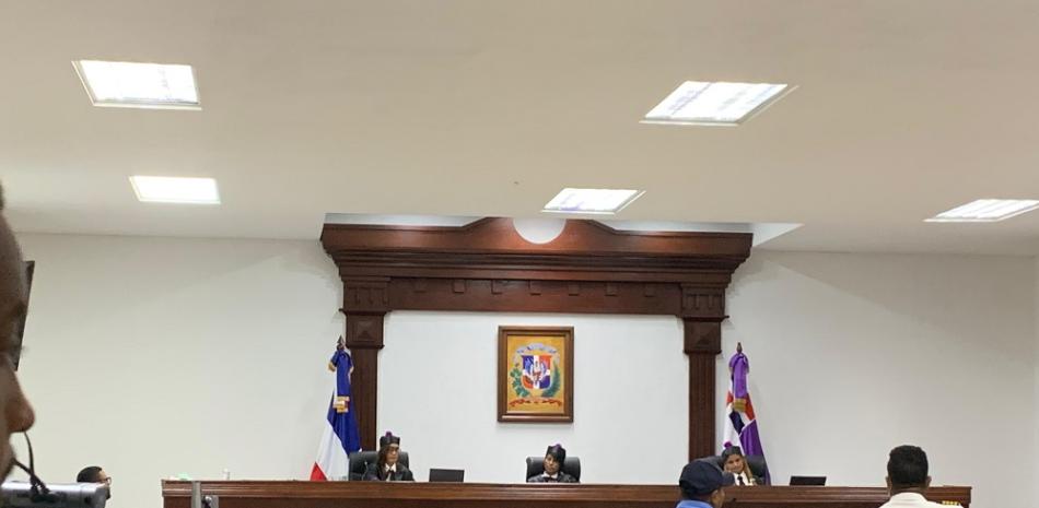 Juezas del Segundo Tribunal Colegiado del Distrito Nacional Claribel Nivar Arias, Yissel Soto y Clara Sobeida