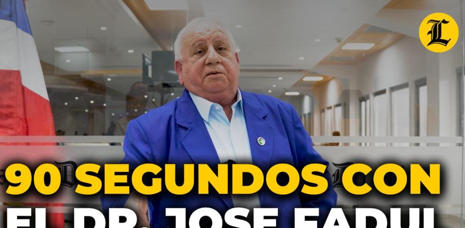 90 segundos con el candidato a Vicepresidencial de Esperanza Democrática Dr. Jose Fadul