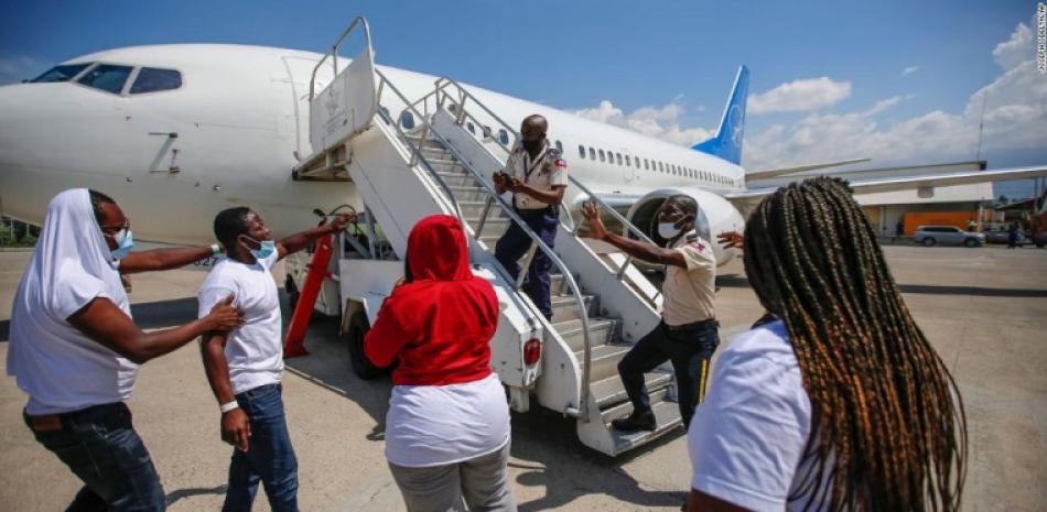 En el mes de marzo pasado, alrededor de 13,000 haitianos fueron repatriados.