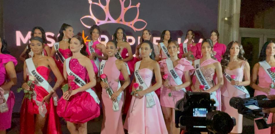 Candidatas al Miss República Dominicana 2024.