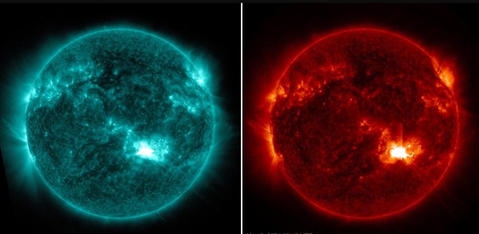 LLamaradas solares del 8 y 9 de mayo de 2024