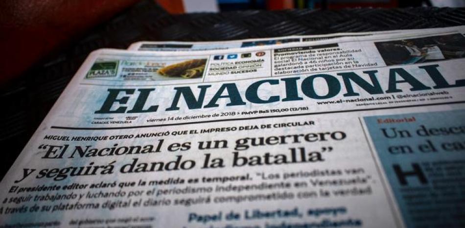 Diario venezolano El Nacional