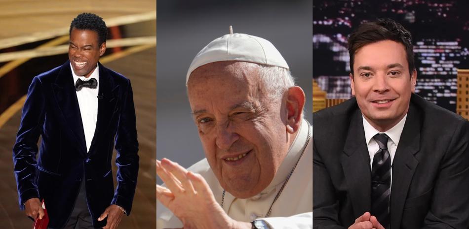 Papa Francisco, Jimmy Fallon y Chris Rock