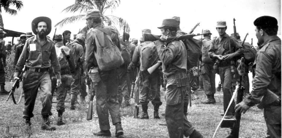 Expedicionarios del 14 de junio de 1959 contra la dictadura de Trujillo.