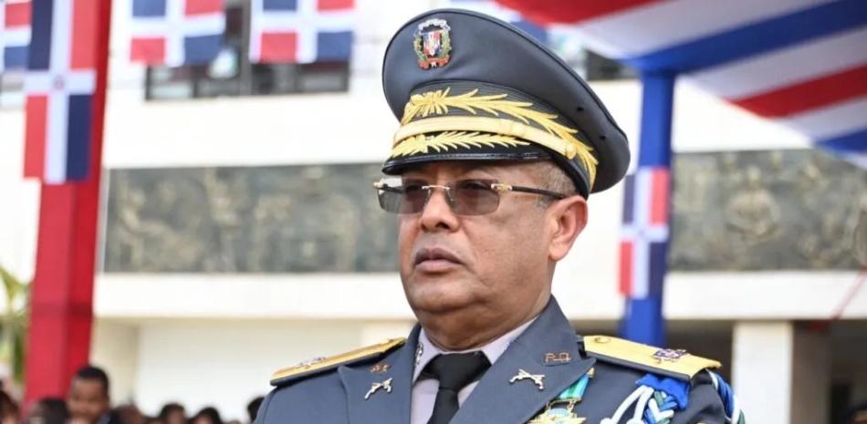 Ramón Antonio Guzmán Peralta, director General de la Policía Nacional.