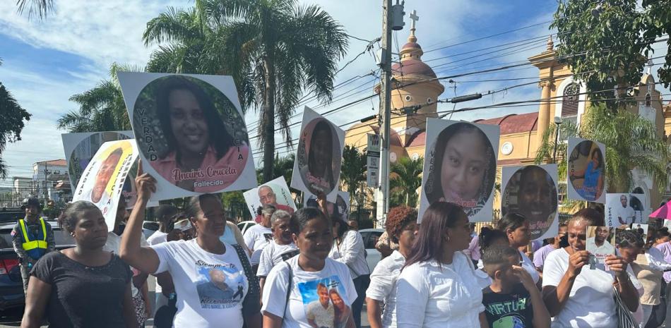 Marcharon ayer en San Cristóbal a un año de la explosión que causó la muerte a más de 40 personas.