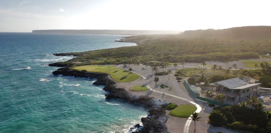 Uno de los hermosos campos de golf existentes en el país.