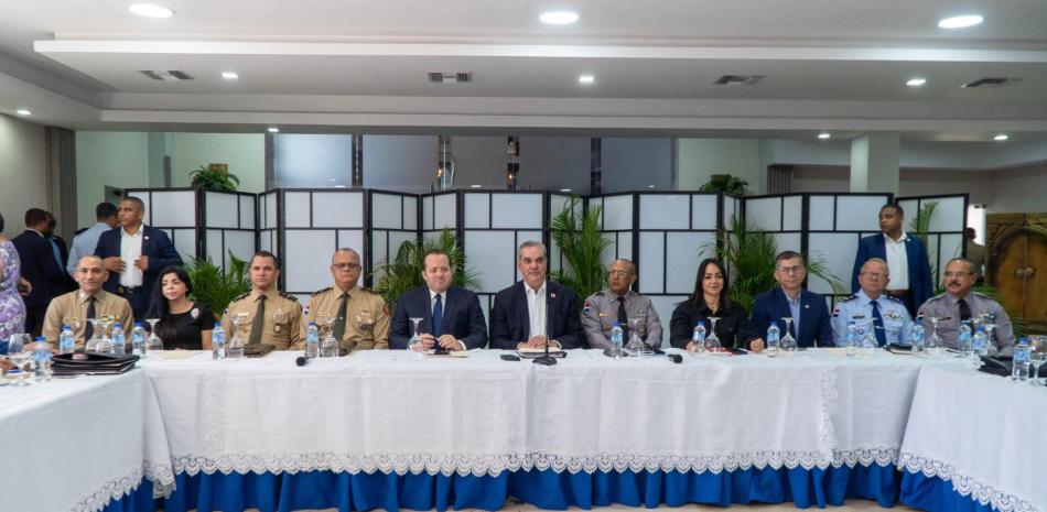 El presidente Luis Abinader encabezó la reunión de seguimiento al Plan de Seguridad Ciudadana.