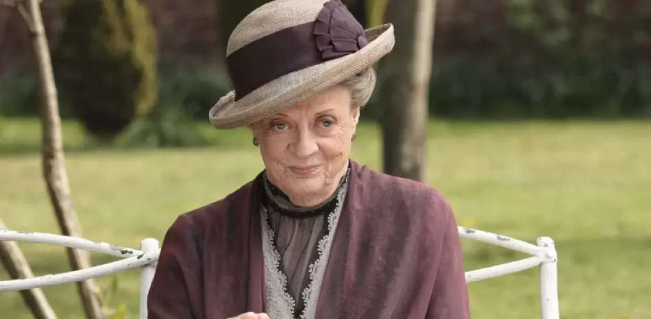 Maggie Smith en Downton Abbey