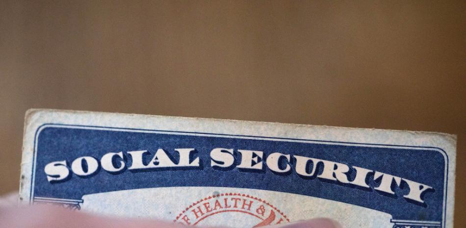 Una tarjeta de Seguridad Social el 12 de octubre de 2021, en Tigard, Oregon