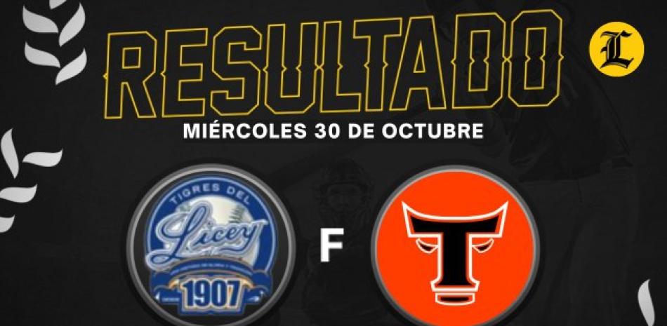 Tigres del Licey vs Toros Del Este