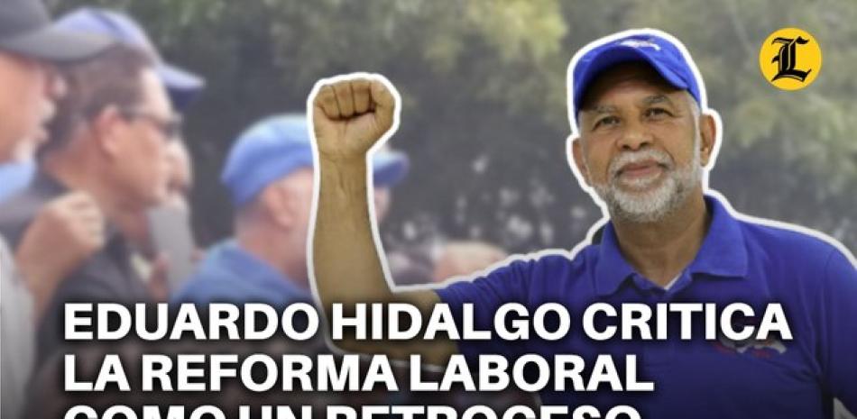 El punto álgido de este mitin sucedió con la lectura de la declaración de Eduardo Hidalgo, el presidente reelecto de la agrupación sindical, quien se dirigió al ministro Luis Miguel De Camps