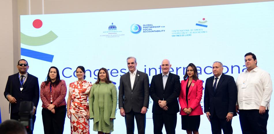 El presidente Luis Abinader encabezó la inauguración del Congreso Internacional de Sociedad Civil.