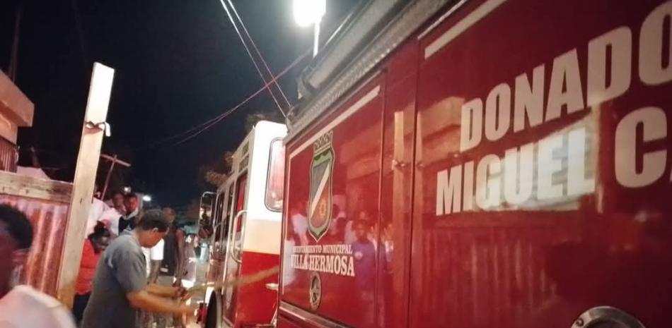 El incendio fue provocado por una vela.