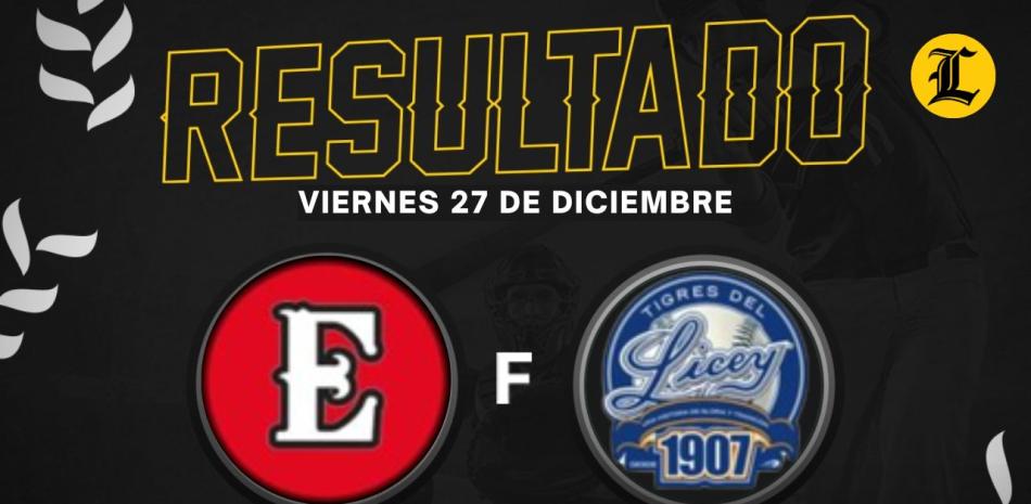 Resumen: Leones del Escogido VS Tigres del Licey de 27 Diciembre del 2024