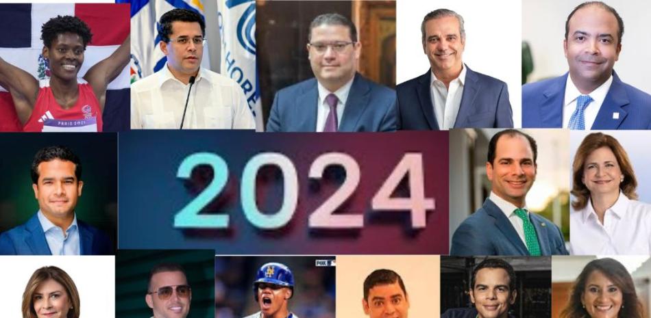 Periodistas escogen las 20 personalidades más destacadas de 2024