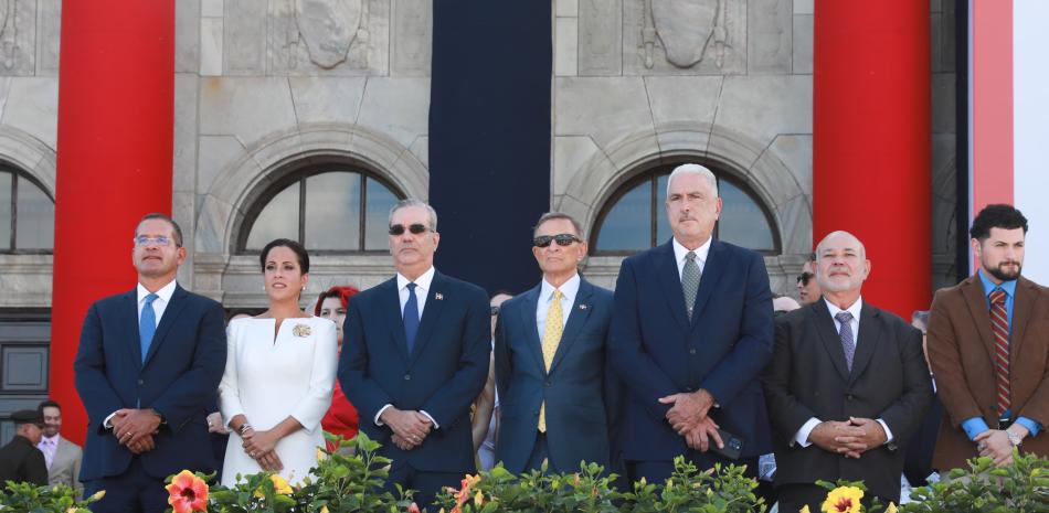 Luis Abinader estuvo presente en la juramentación de Jenniffer González Colón, nueva gobernadora de Puerto Rico.