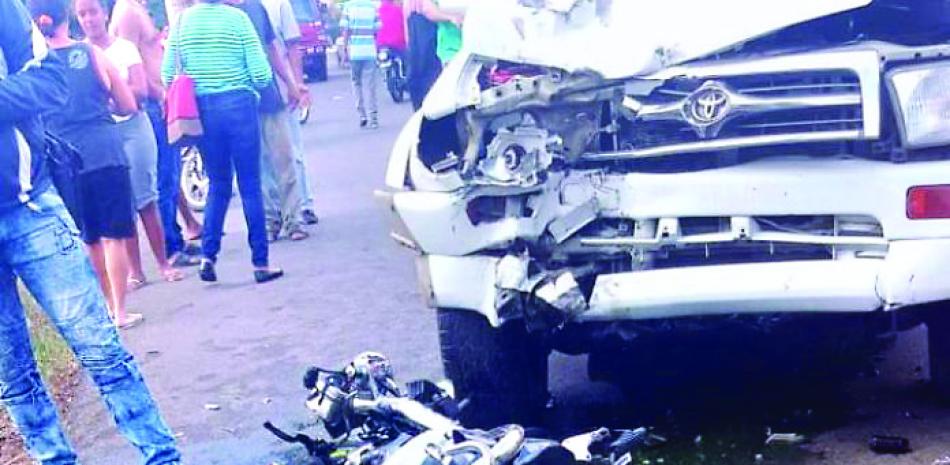 Las motocicletas están involucradas en la mayoría de los accidentes de tránsito.