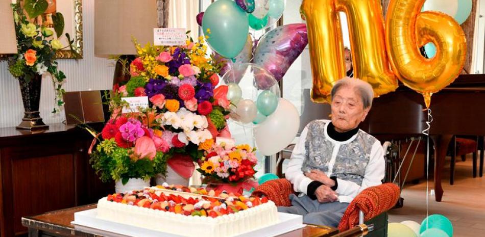 La japonesa Tomiko Itooka, murió a los 116 años.