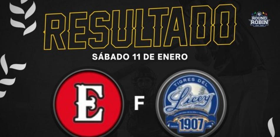 Resumen Leones del Escogido vs Tigres del Licey | 11 Ene 2025 | Serie Round Robin