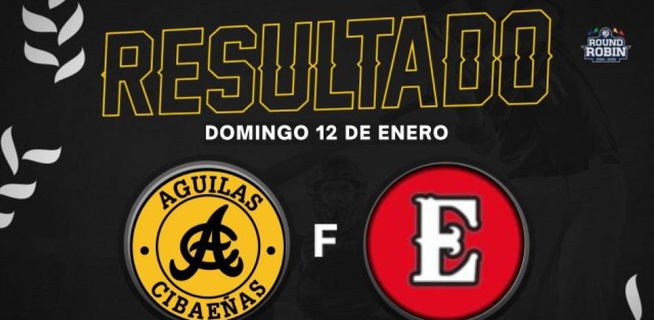 Resumen Águilas Cibaeñas VS Leones del Escogido 12 Ene 2025  Serie Round Robin