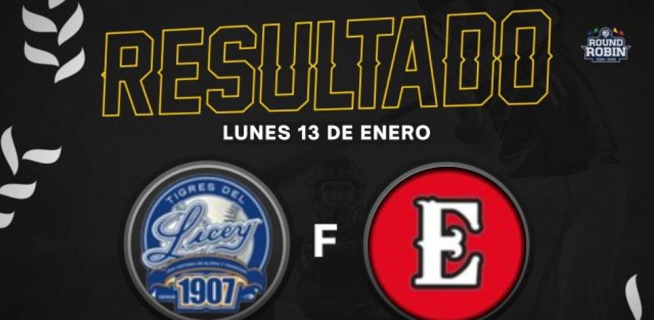 Tigres del Licey vs Leones del Escogido, Round Robin