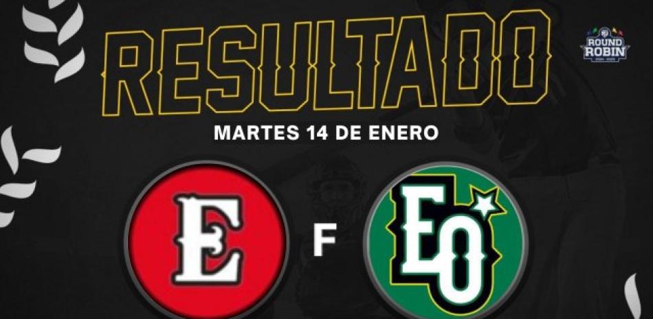 Leones del Escogido vs Estrellas Orientales, Round Robin