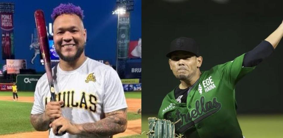 Harold Ramírez y Andy Otero fueron las dos primeras escogencias del Licey y el Escogido en el drfat de importados efectuado este domingo