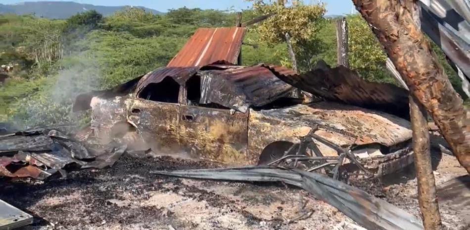 La vivienda quedó totalmente destruida