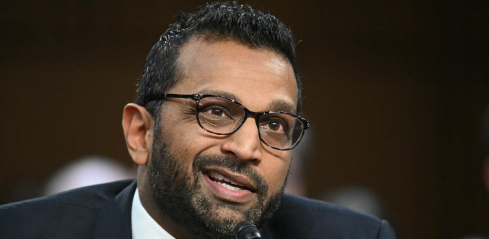 Senado de EE.UU. confirma a Kash Patel como nuevo director del FBI