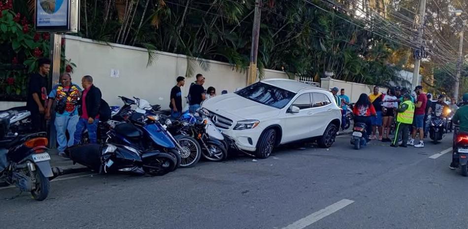 Vehículo involucrado en el accidente de tránsito