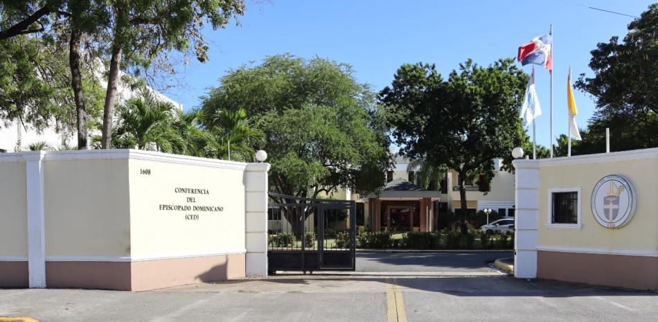 Fotografía muestra la sede de la Conferencia del Episcopado Dominicano.